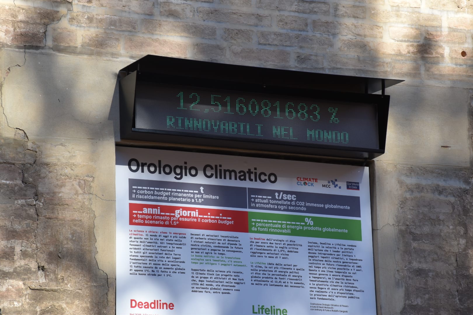 Orologio Climatico at Musei Civici.